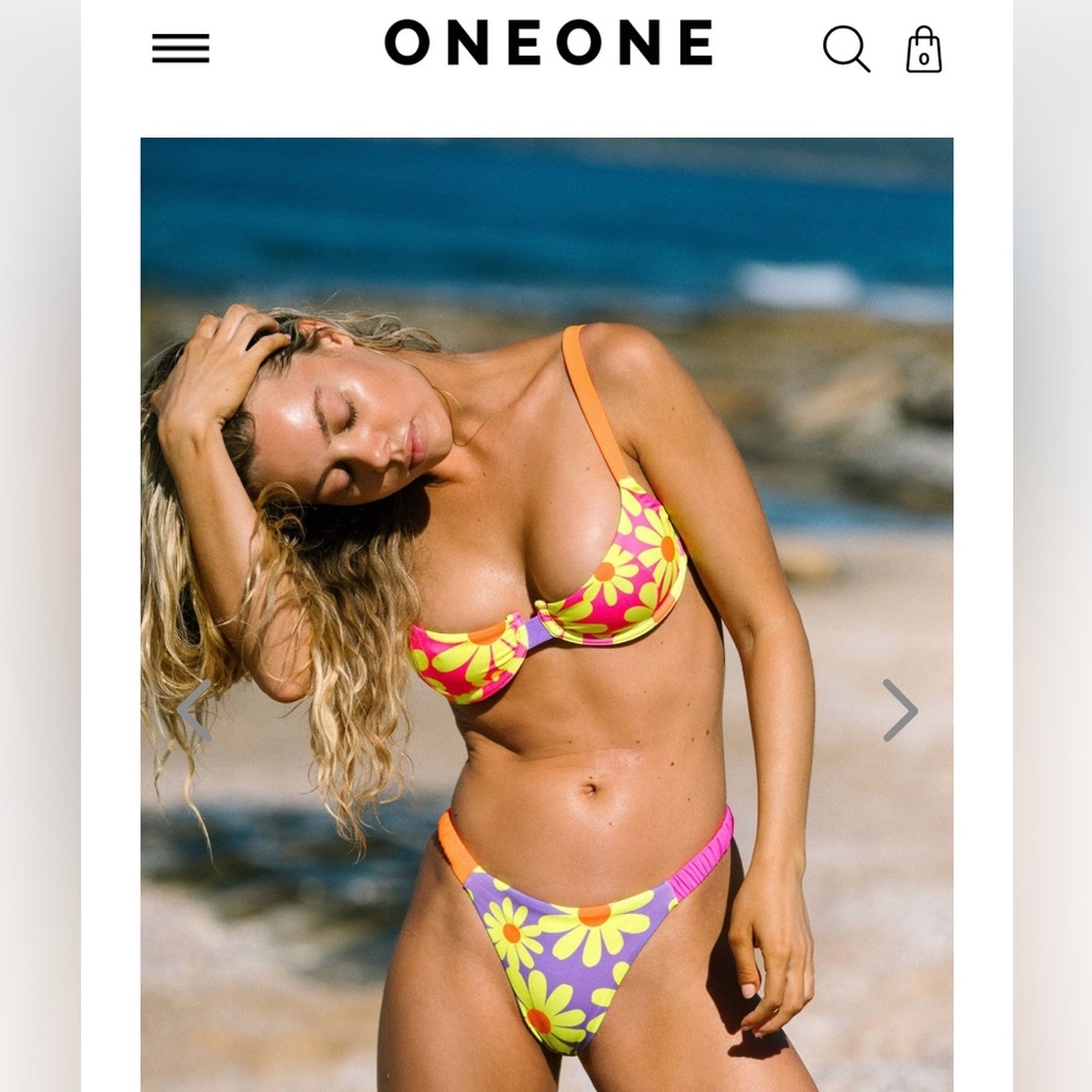 OneOne Floral Bathing Suit